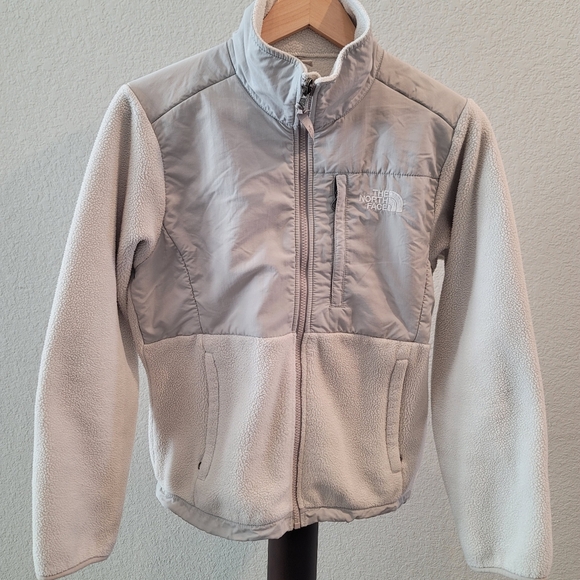 Vintage The North Face Gray Jacket Denali Fleece Women Size S/P - Picture 1 of 8
